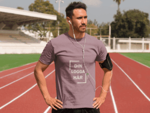 Träningskläder med tryck