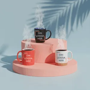 Muggar med eget tryck