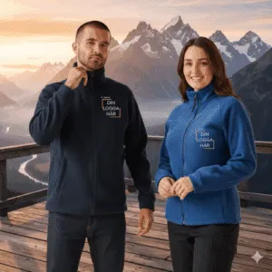 Fleecetröjor med eget tryck