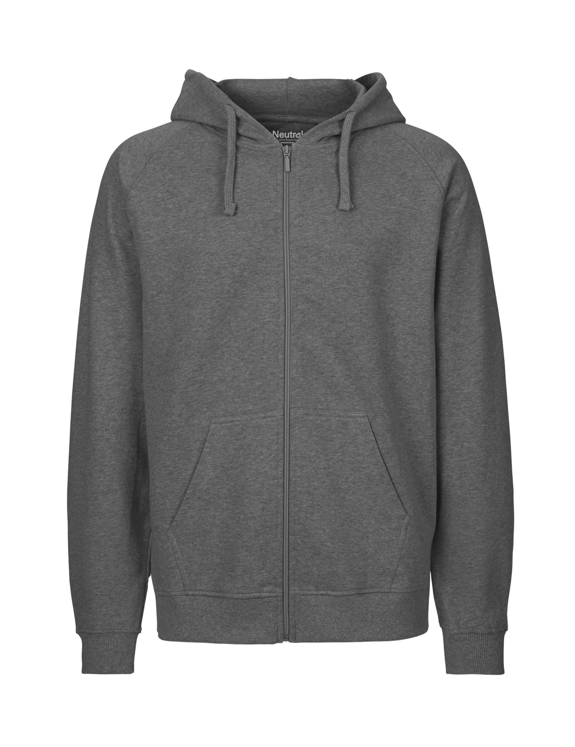 Hoodie med Dragkedja - Herr - Bild 5