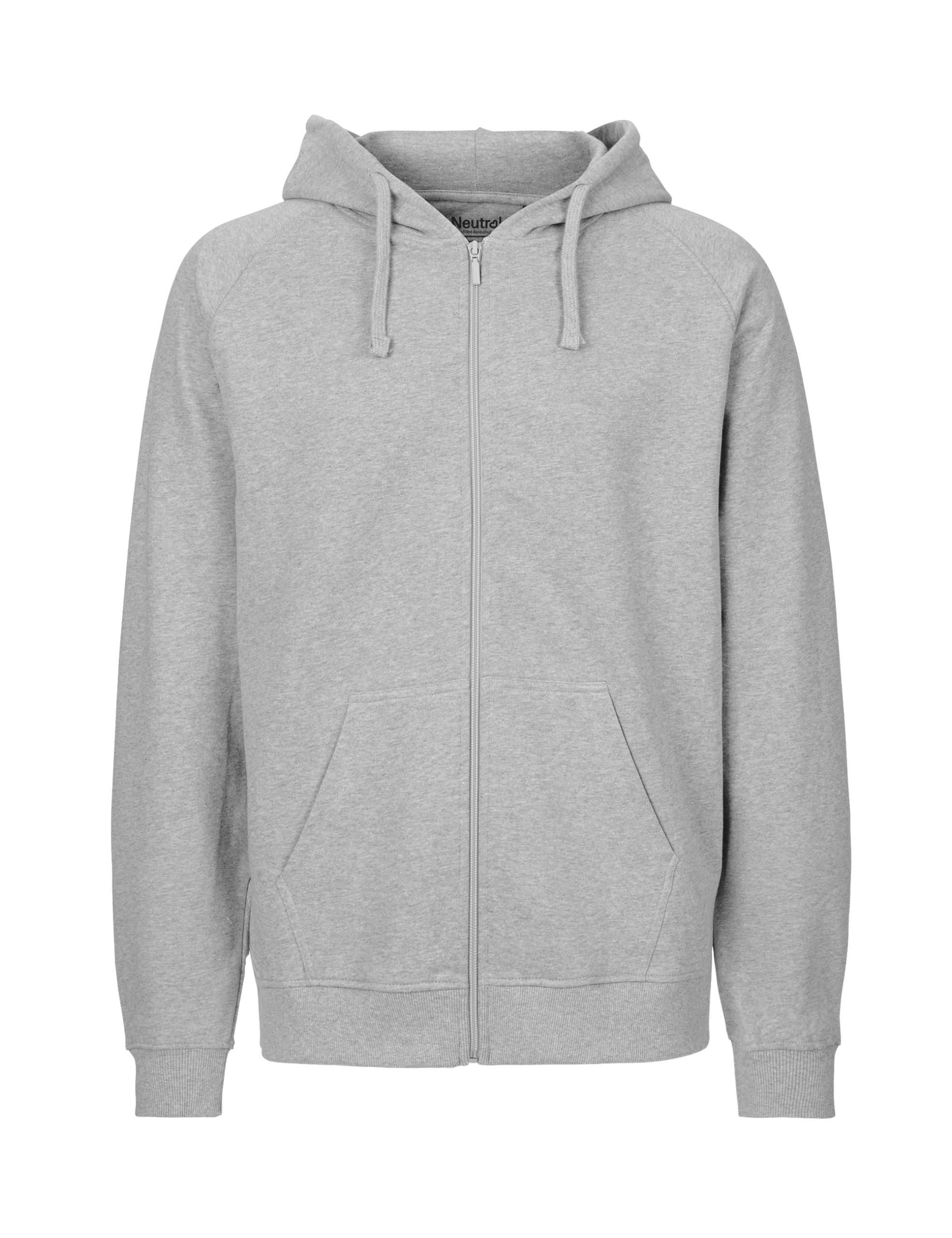 Hoodie med Dragkedja - Herr - Bild 13