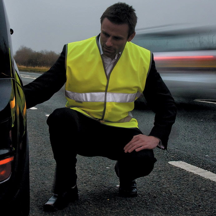 Reflexväst - extra stor