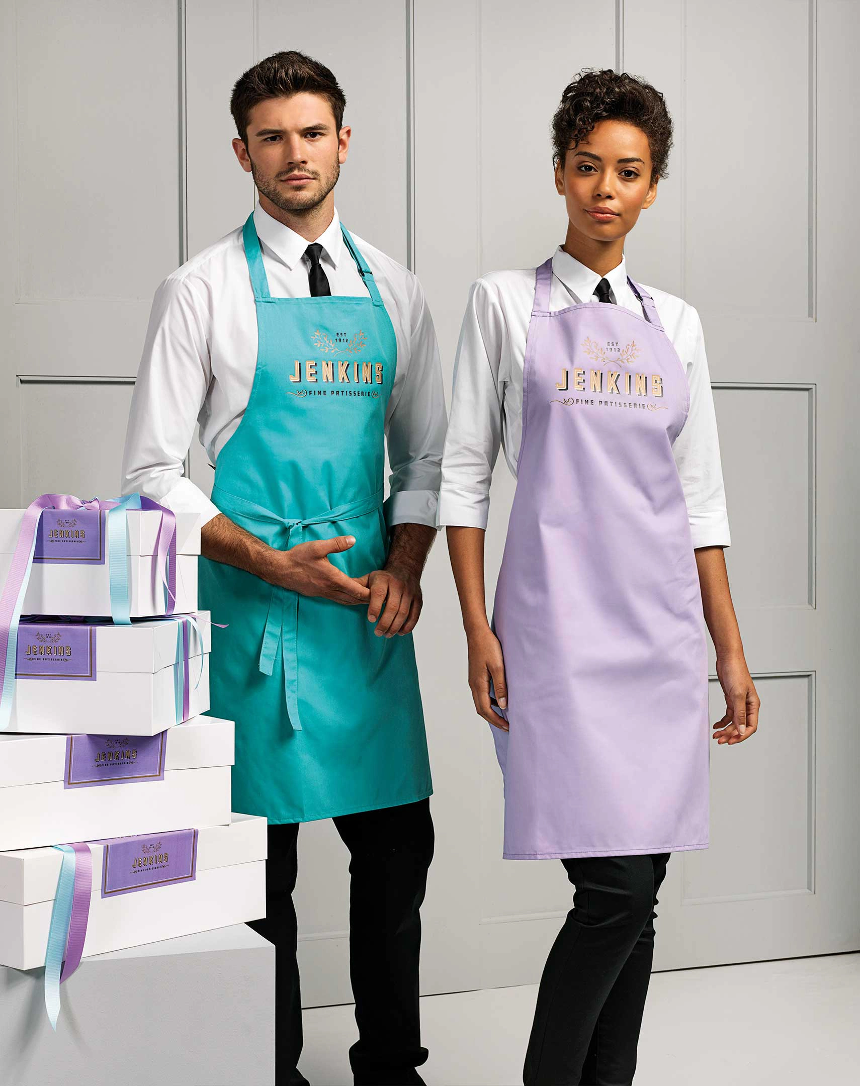 Färgstarka stilrena förkläden - Bild 13