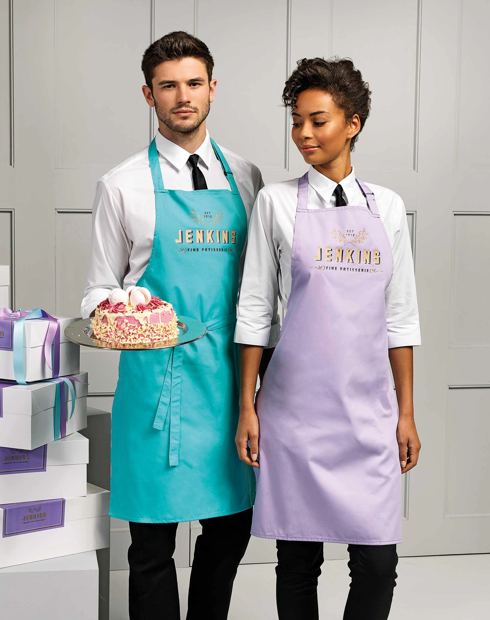 Färgstarka stilrena förkläden - Bild 14