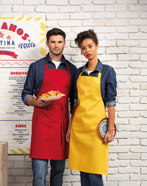 Färgstarka stilrena förkläden