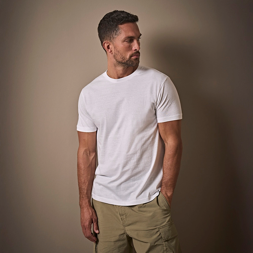 Enkel T-shirt - Herr