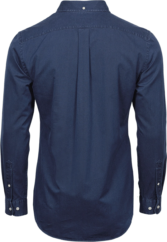 Vardaglig Skjorta i Twilltyg - Herr - Bild 4