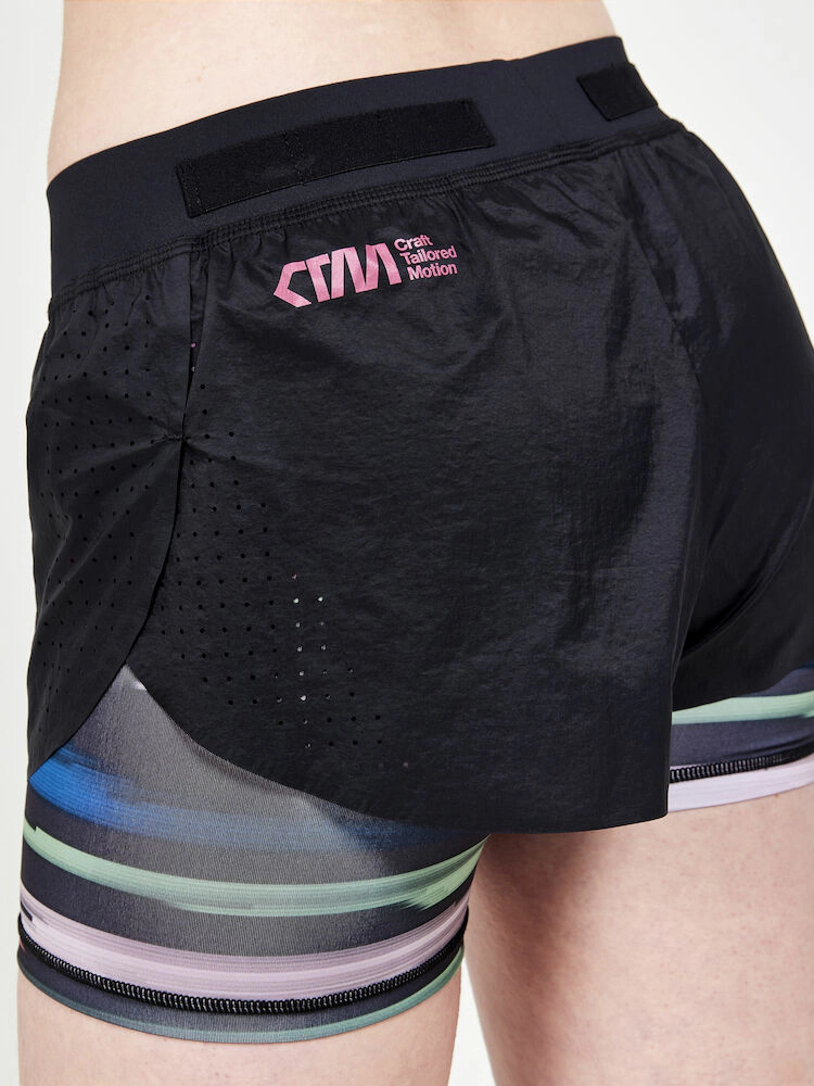 CTM Distance 2in1 Shorts Craft - Dam - Bild 5