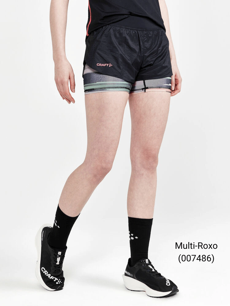 CTM Distance 2in1 Shorts Craft - Dam - Bild 2