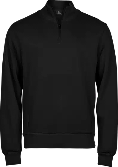 Merinotröja med halv dragkedja - Herr - Bild 4