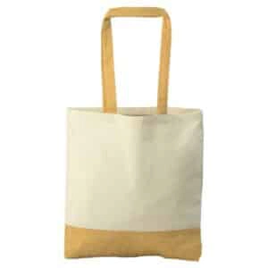 Tvåfärgad återvunnen Tygpåse