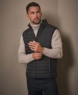 Crossover lättvadderad bodywarmer- herr