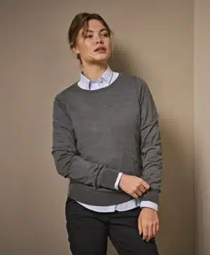 Rundhalsad damtröja (Crew Neck)