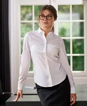Lyxig damskjorta med stretch